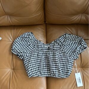 Reformation small crop top